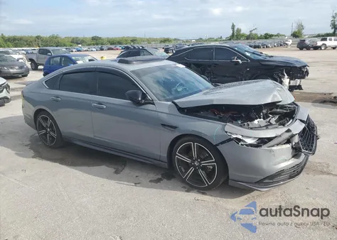 2023 Honda Accord Hybrid Sport from USA, damaged, VIN 1HGCY2F59PA000489